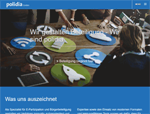 Tablet Screenshot of polidia.de